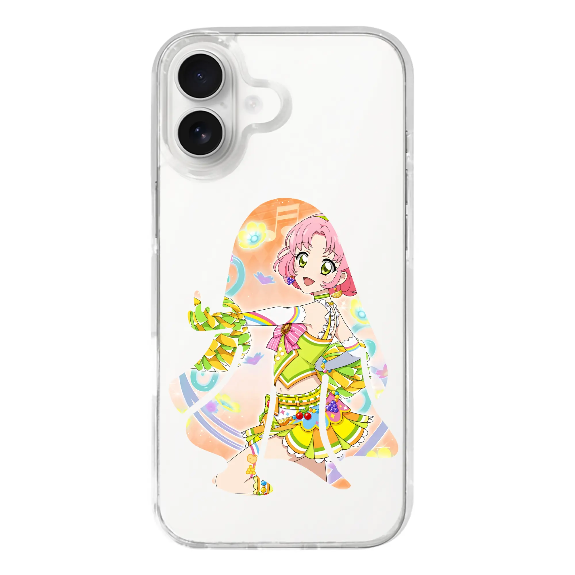アイカツ グッズ 北大路 さくら - iPhone 17シリーズ 透明スマホケース – 薄型・耐衝撃・精密フィット保護カバー